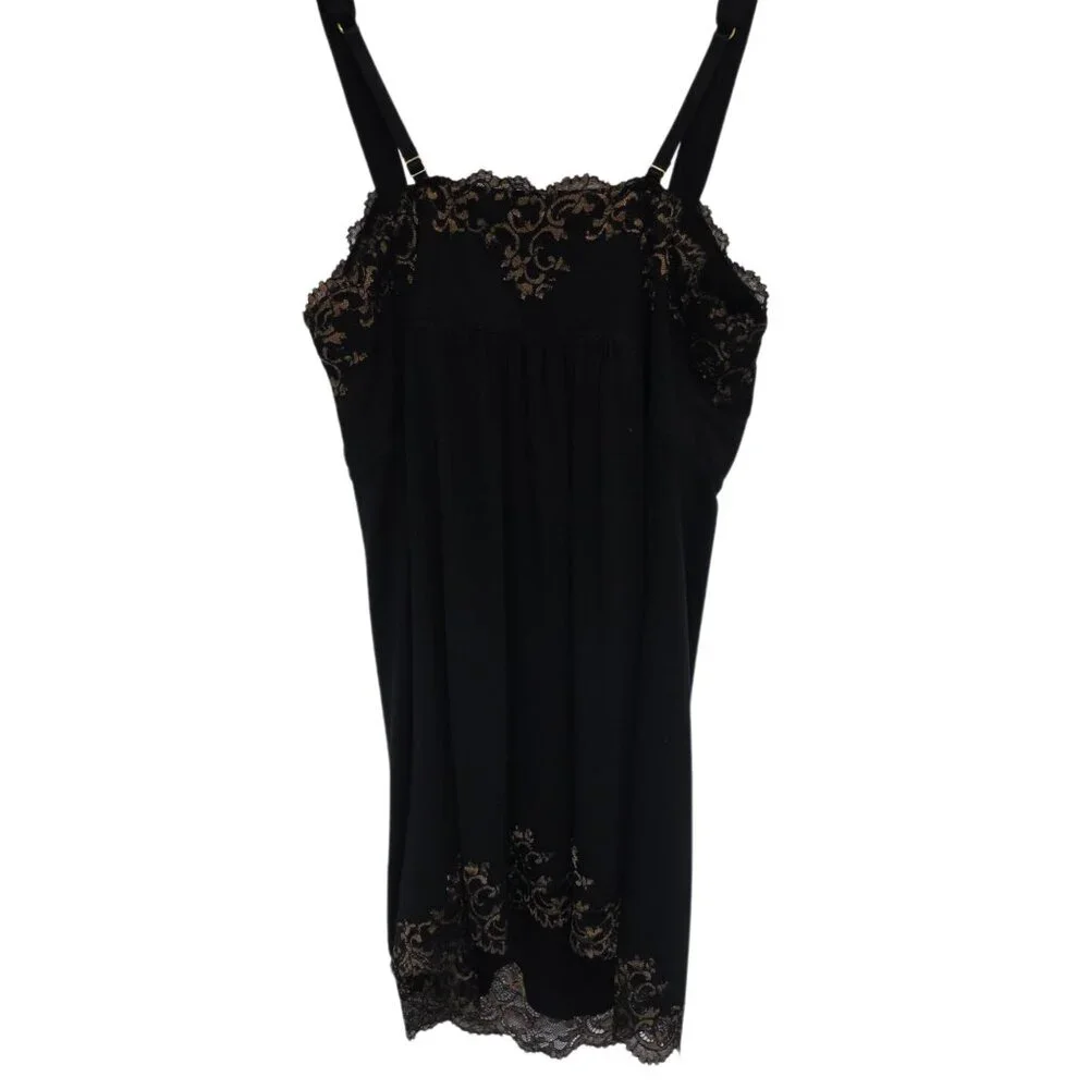 1365 Soma Lace Trim Soft&Stretchy Short Nightie